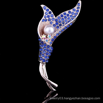 Professional Yiwu Factory Wholesale Rhinestone brooch pin Latest Fashion crystal Brooch